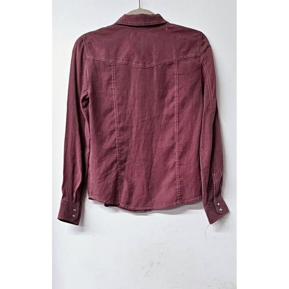 MARC JACOBS Long Sleeve Front Pockets Snap Button Up Shirt NWT $170 - Picture 4 of 4